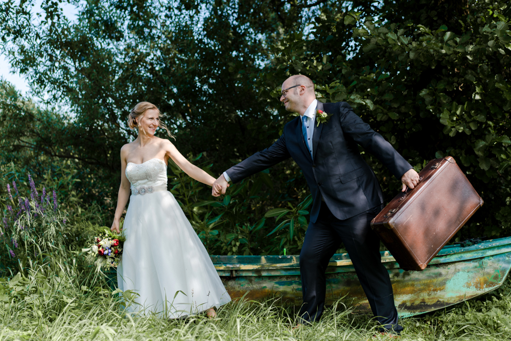 Themenhochzeit Reise Reiselust Gemeinsame Reise in die Ehe - Hochzeitsfotografie in Bremen