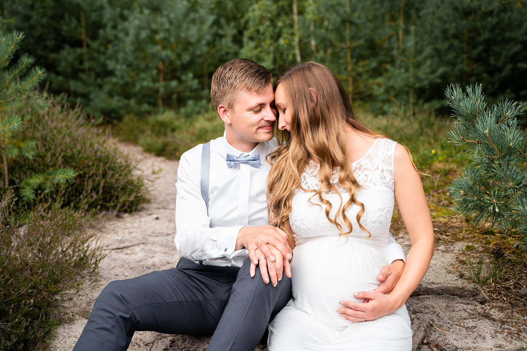 Hochzeitsfotograf Hochzeitsfotos Bremen mit Schwangerschaftsshooting