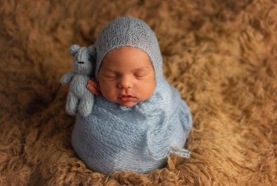 Neugeborenenfotos Babyfotos in Bremen Potato Wrap